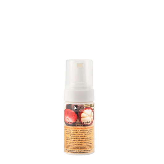 HERBCARE MANGOSTEEN FACIAL CLEANSING FOAM MOUSSE 100ML