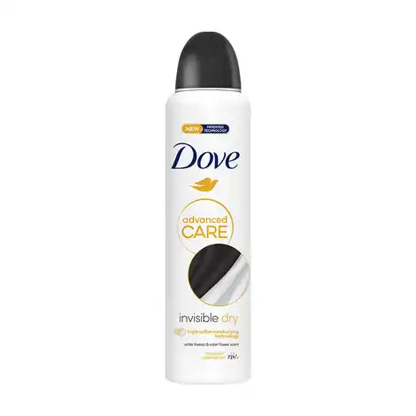 DOVE DEODORANT ADVANCED CARE INVISIBLE DRY 250ML