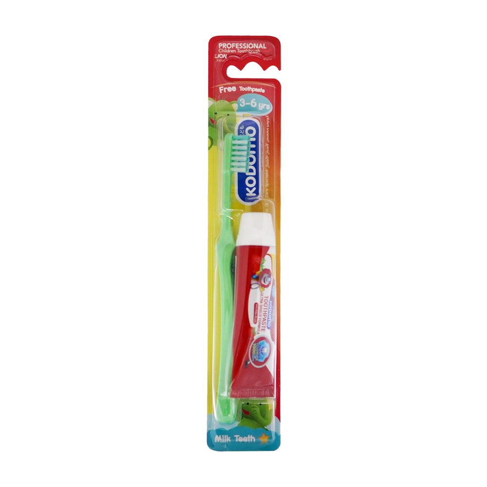 KODOMO DENTAL KIDS SET (3 TO 6 YEARS)