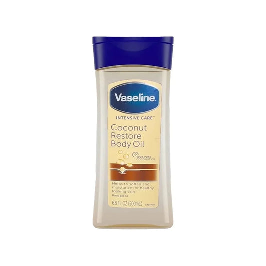 VASELINE INTENSIVE CARE COCONUT RESTORE BODY OIL 200ML