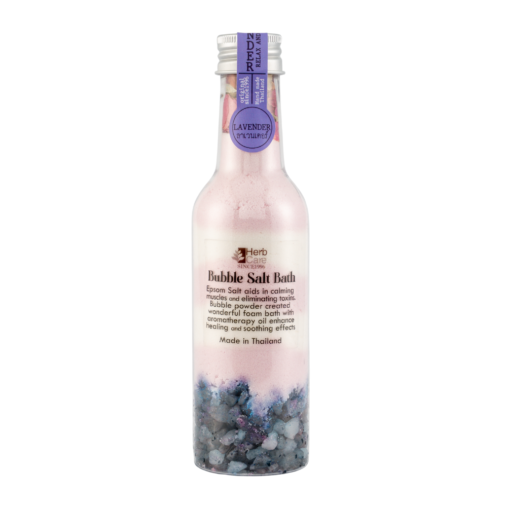 HERBCARE BUBBLE BATH SALT LAVENDER 80G