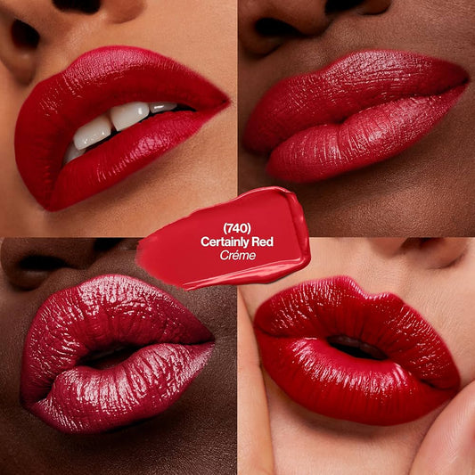 REVLON SUPER LUSTROUS CREME LIPSTICK CERTAINLY RED-740 4.5G