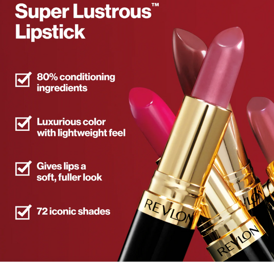 REVLON SUPER LUSTROUS MATTE LIPSTICK IN THE RED-007 4.2G