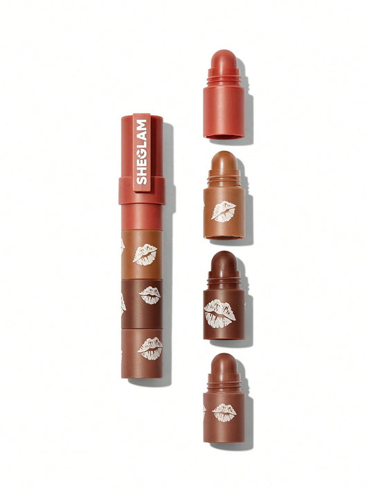 SHEGLAM MEGA LIP STACKS BROWN BROWNIE