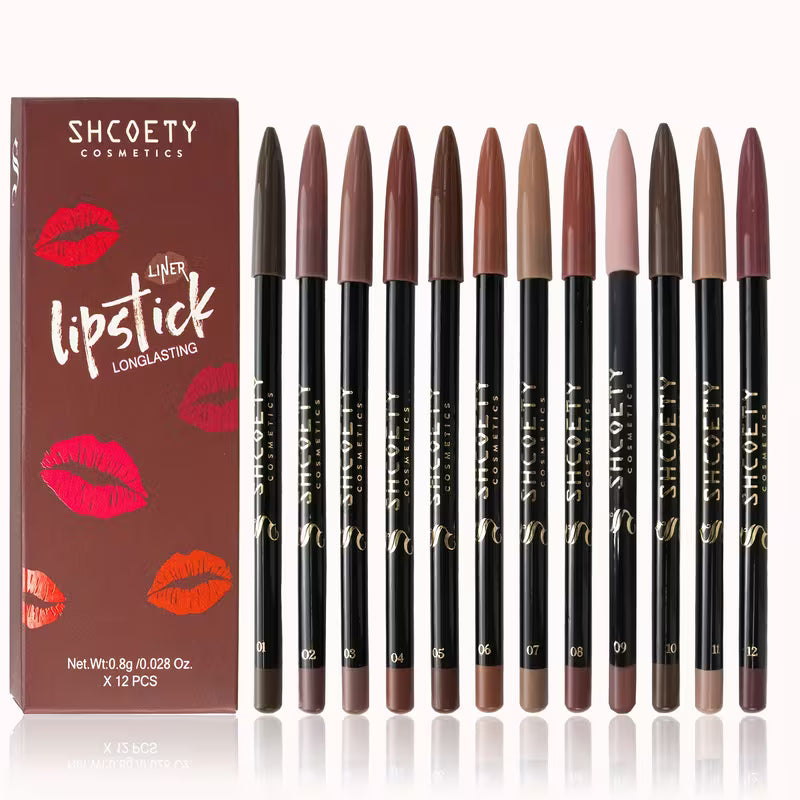 SHCOETY LONGLASTING LIPSTICK LINER PENCIL