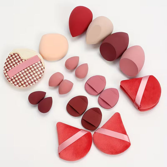 MARSHMALLOW SPONG PUFF HOUNDSTOOTH 20PCS