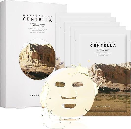 MADAGASCAR CENTELLA WATERGEL SHEET AMPOULE MASK 25ML
