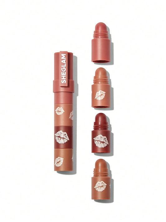 SHEGLAM MEGA LIP STACKS NUDE BARE