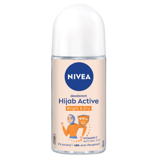 NIVEA ROLL ON HIJAB ACTIVE BRIGHT & DRY 50ML