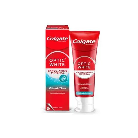 COLGATE OPTIC WHITE EXFOLIATING MINERAL 100G