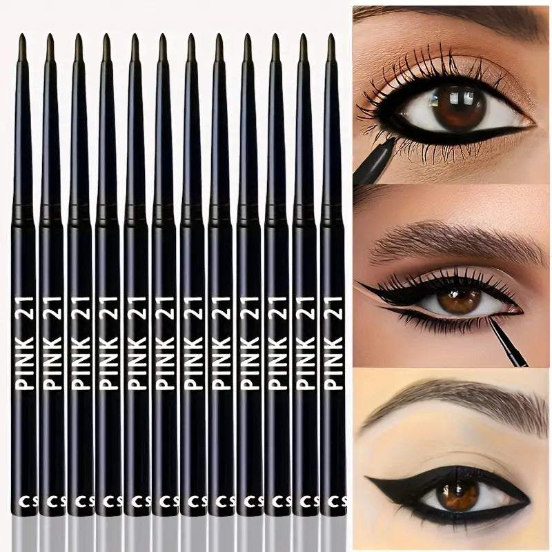 PINK 21 BLACK EYELINER PENCIL
