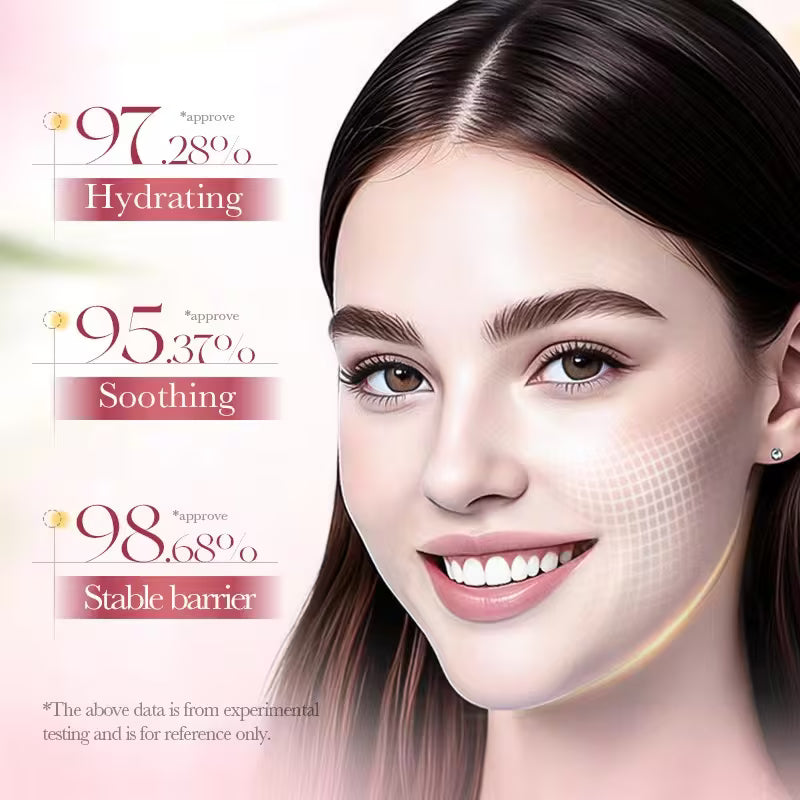 SADOER PINK ALOE VERA SOOTHING MOISTURIZING FACIAL MASK 25ML