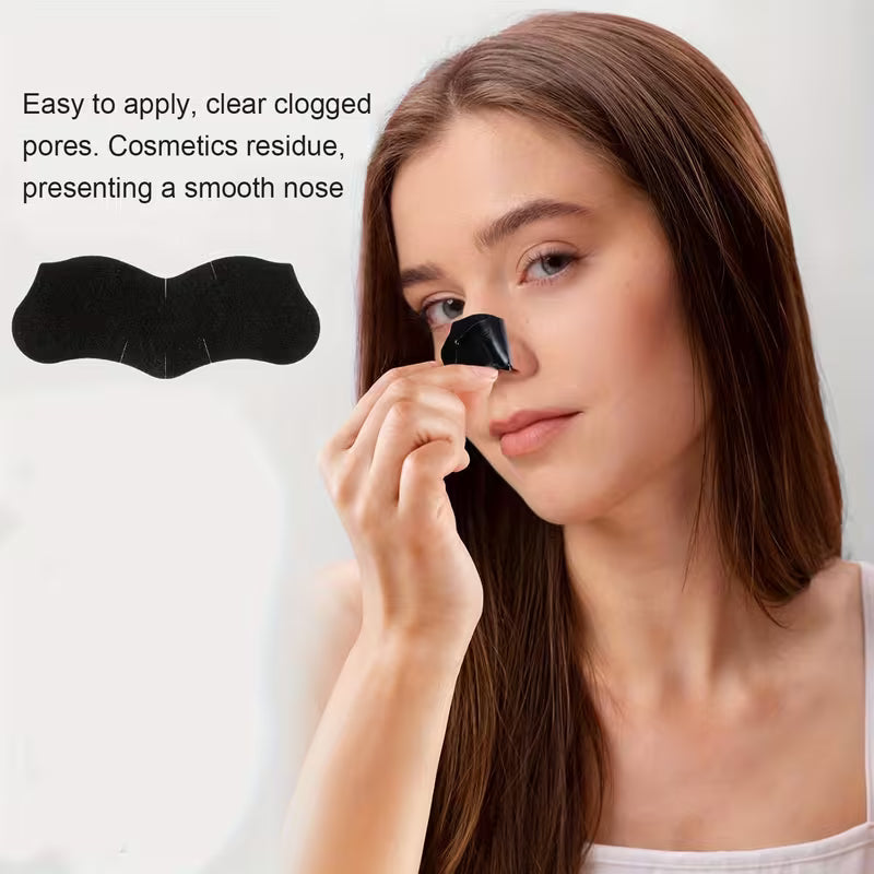 NOSE PORE STRIPS + CHARCOAL DEEP CLEANSING