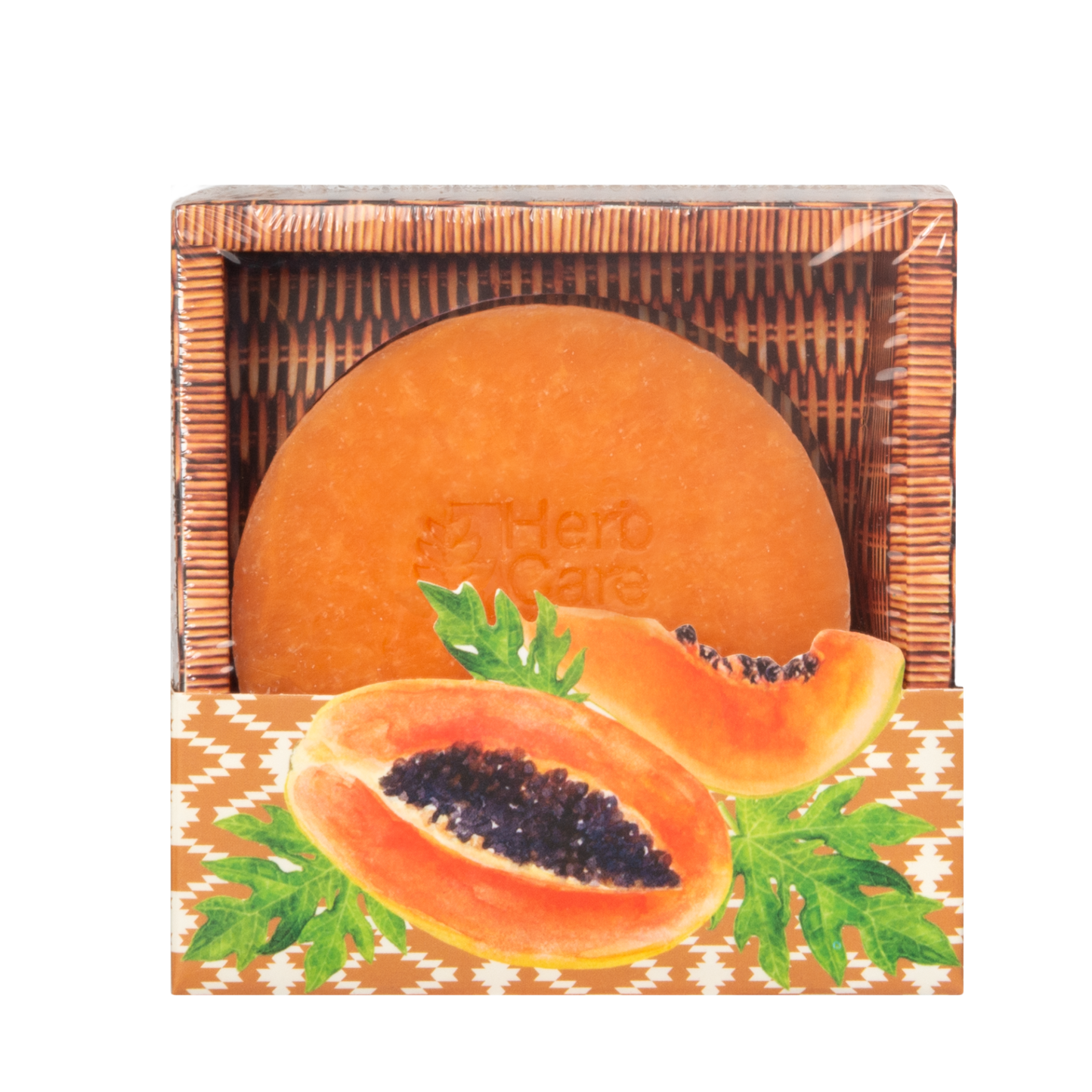 HERBCARE PAPAYA HERBAL BODY SOAP 120G