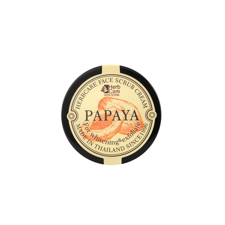 HERBCARE FACE SCRUB CREAM PAPAYA 50G