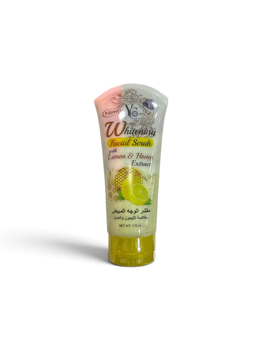 YC WHITENING FACIAL SCRUB WITH LEMON & HONEY EXTRACT 175ML