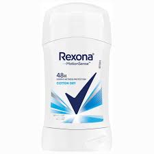 REXONA COTTON DRY ALGODON ANTI PERSPIRANT DEODORANT STICK 40ML
