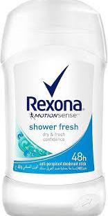 REXONA SHOWER CLEAN ANTI PERSPIRANT DEODORANT STICK 40ML