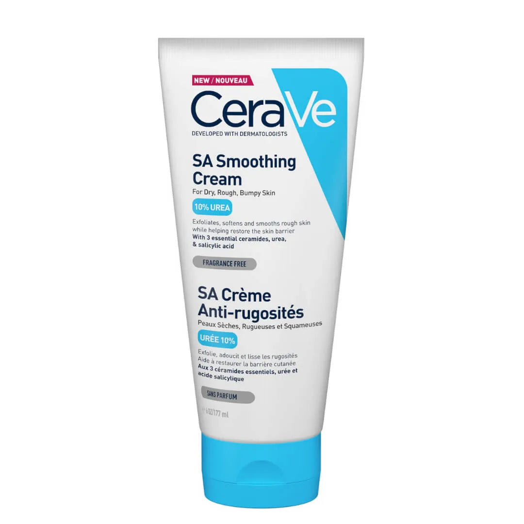 CERAVE SA SMOOTHING CREAM FOR DRY ROUGH BUMPY SKIN 177ML