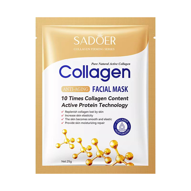 SADOER COLLAGEN ANTI AGING FACIAL MASK – Sigma Cosmetics