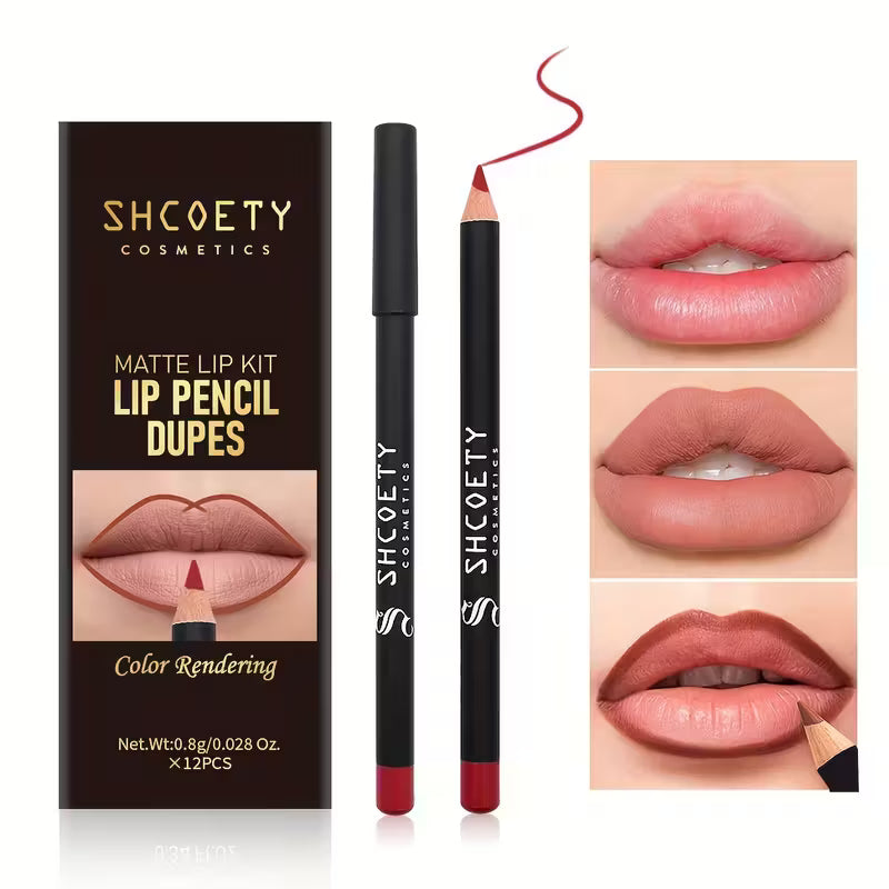 SHCOETY MATTE LIP LINER PENCIL