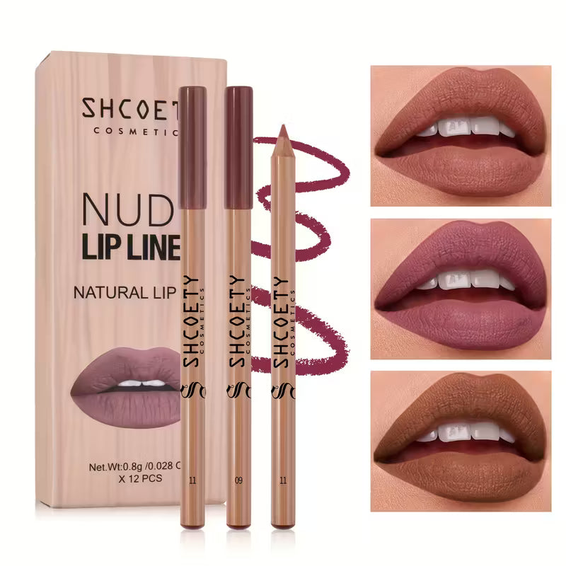 SHCOETY NUDE LIP LINER PENCIL