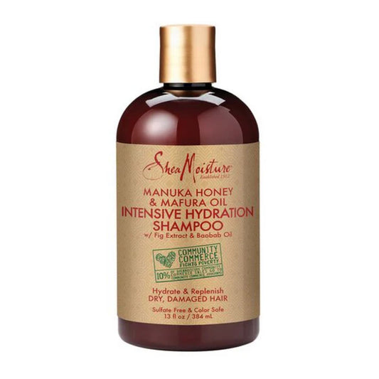 SHEA MOISTURE MANUKA HONEY & MAFURA OIL INTENSIVE HYDRATION SHAMPOO 384ML