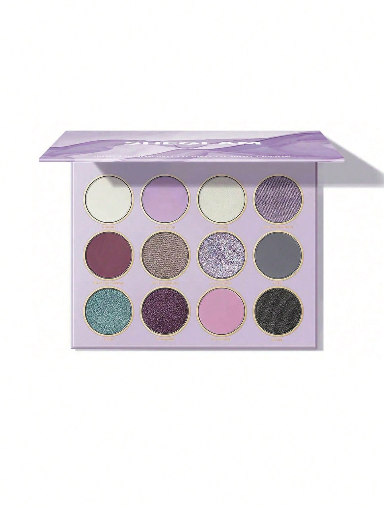 SHEGLAM  VIOLET VISION 12 COLOR PALETTE