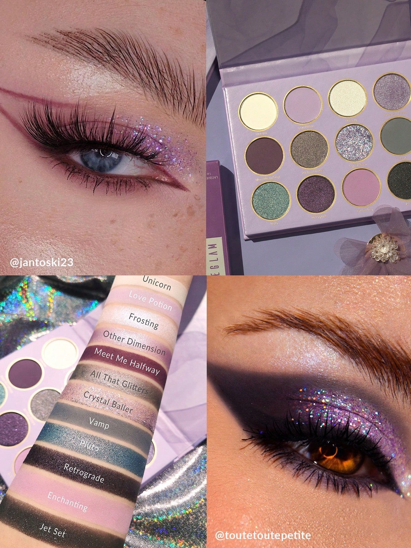 SHEGLAM  VIOLET VISION 12 COLOR PALETTE
