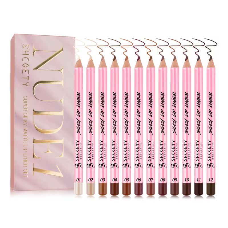 SHCOETY SILKY MATTE LIP LINER PENCIL