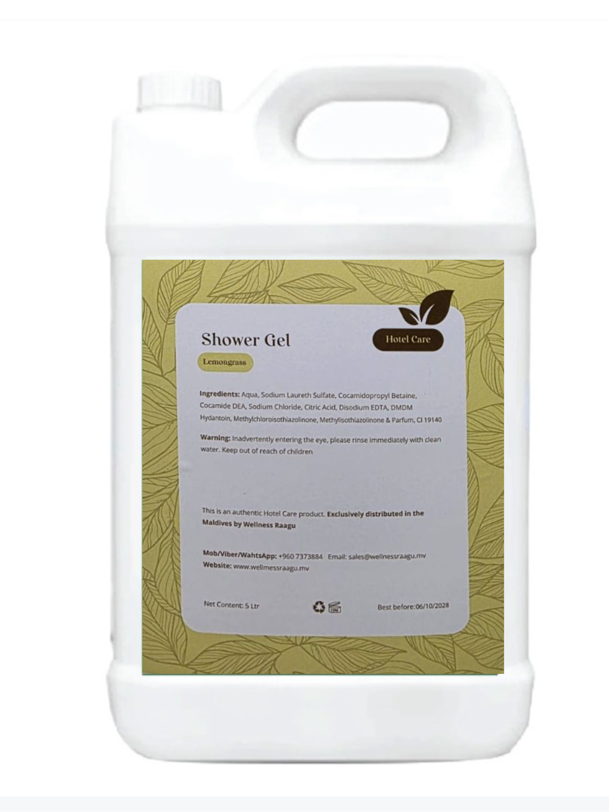 HOTEL CARE SHOWER GEL LEMONGRASS 5L