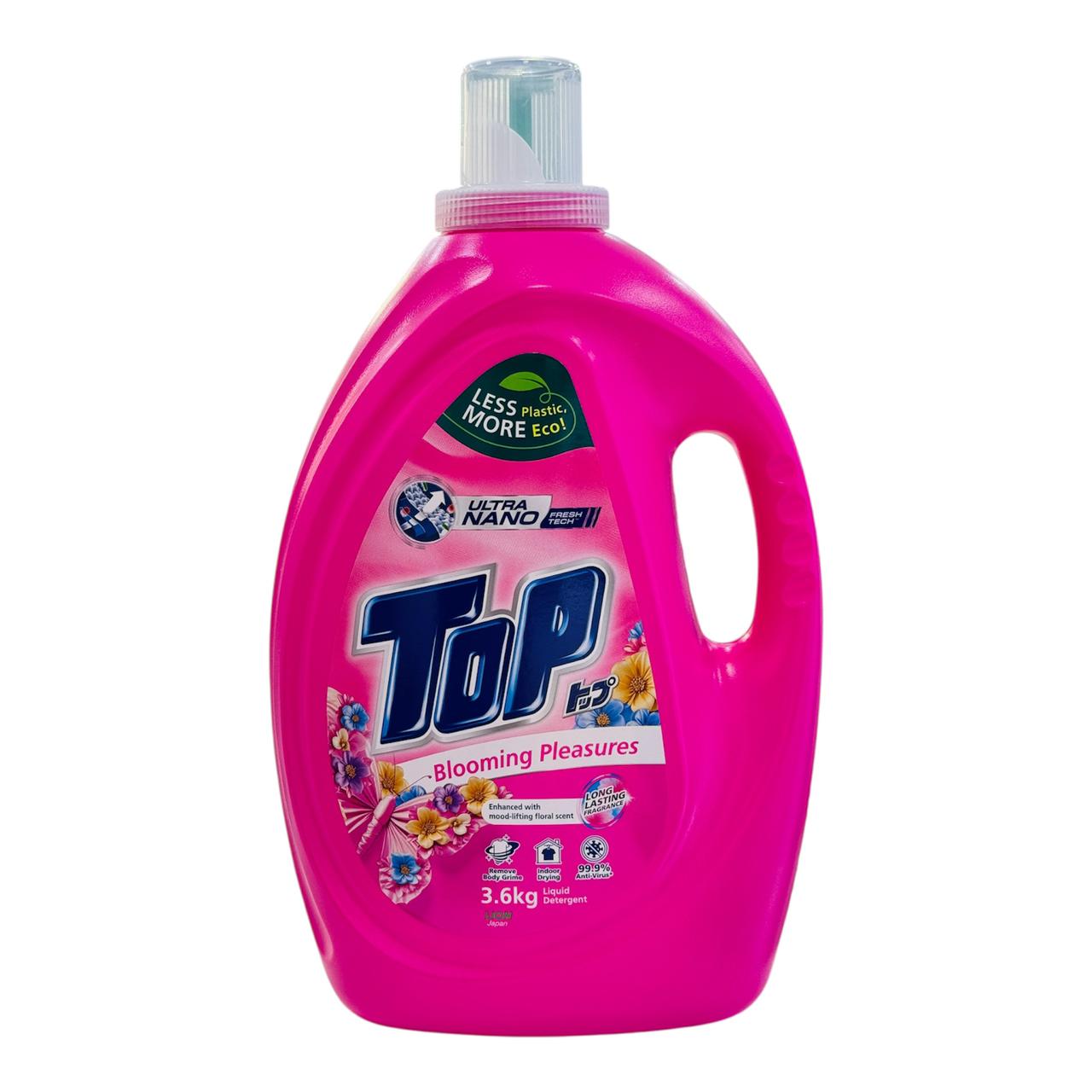 TOP LIQUID DETERGENT BLOOMING PLEASURES 3.6KG