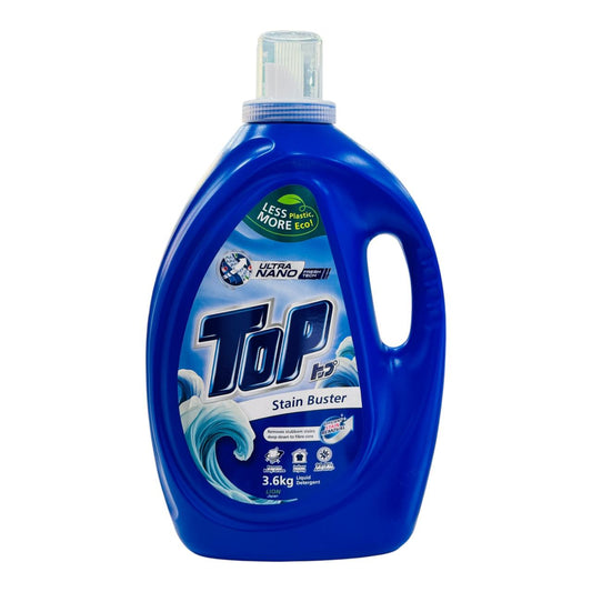 TOP LIQUID DETERGENT OCEAN STAIN BLUE 3.6KG
