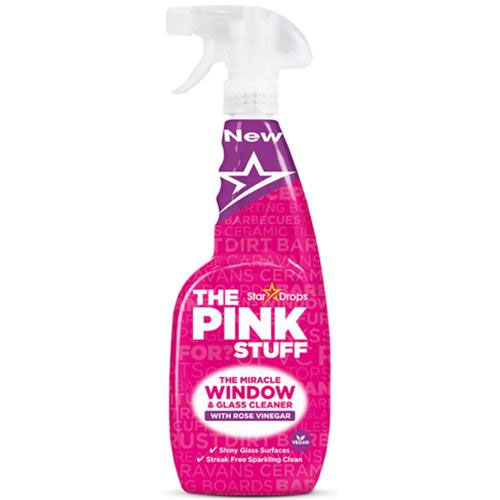 THE PINK STUFF'S WINDOW ROSE VINEGAR SPRAY 850ML