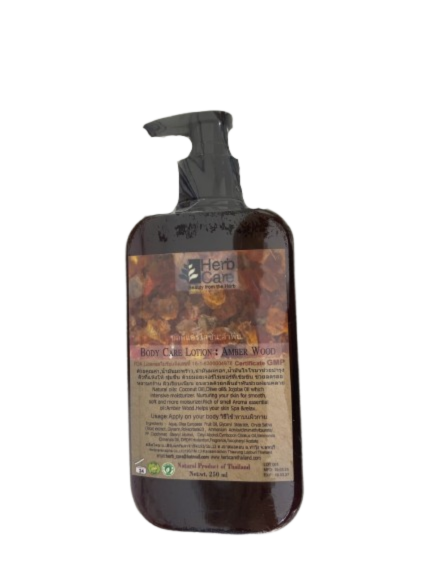 HERBCARE SPA BODY CARE LOTION AMBER WOOD 250ML