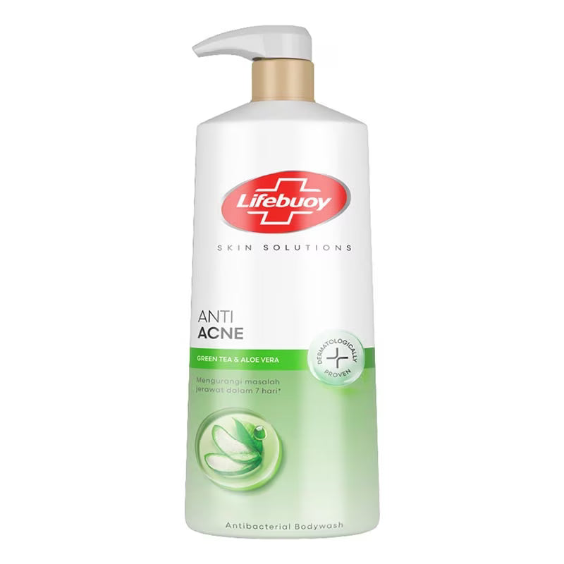 LIFEBOUY ANTI ACNE GREEN TEA & ALOE VERA 500ML