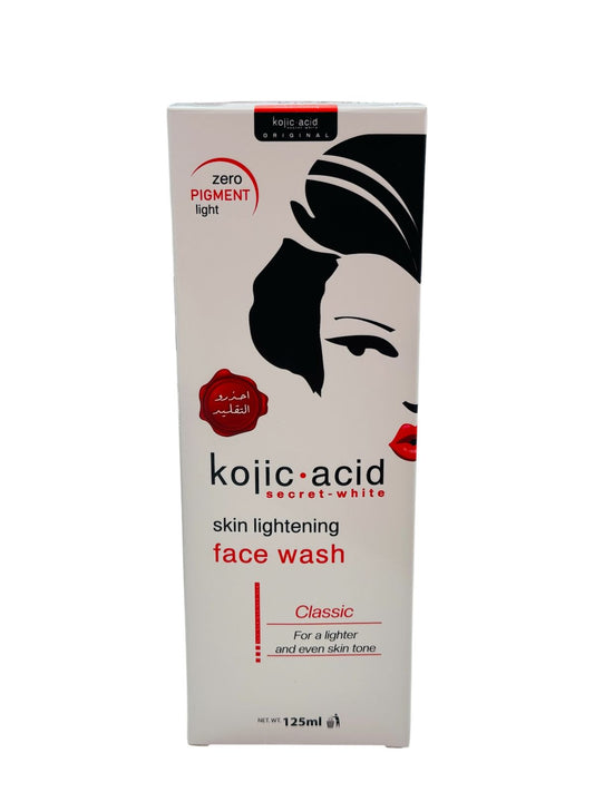 KOJIC ACID FACE WASH CLASSIC FOR LIGHTER AND EVEN SKIN TONE 125ML