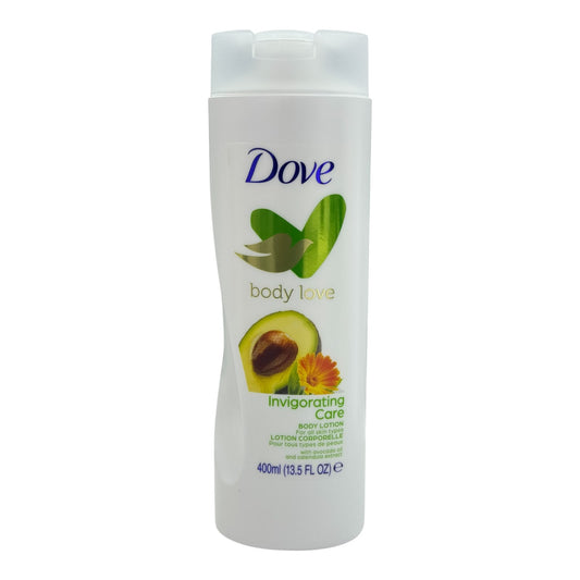 DOVE BODY LOVE LOTION INVIGORATING CARE WITH AVOCADO OIL & CALENDULA EXTRACT 400ML