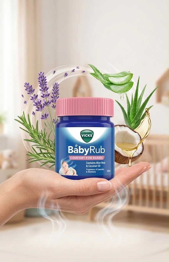 VICKS BABY RUB COMFORT FOR BABIES 50ML