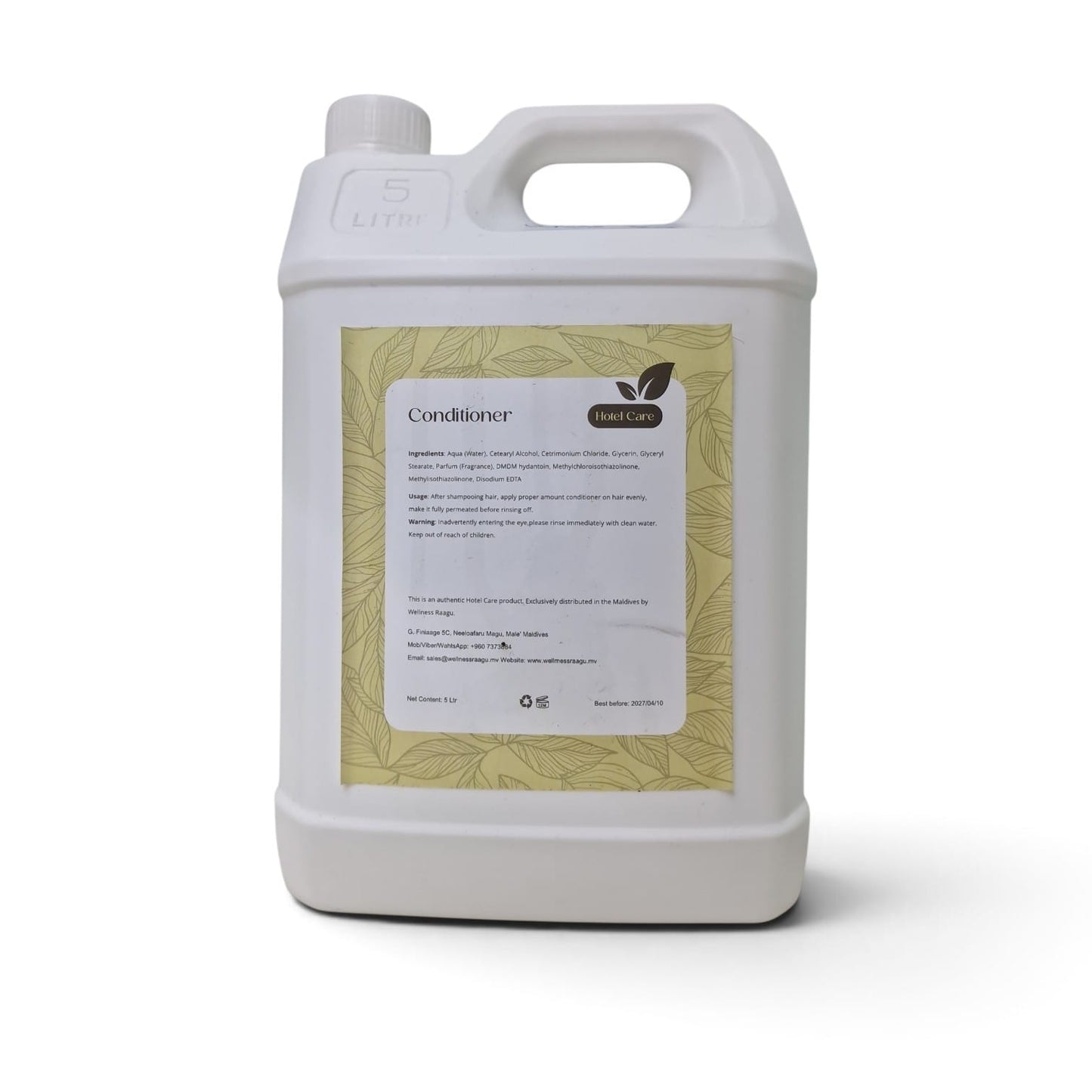 HOTEL CARE CONDITIONER WHITE TEA 5 LITER