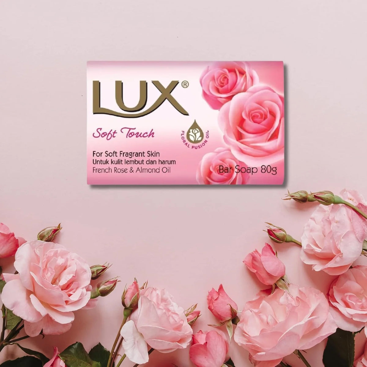 LUX SOAP BAR SOFT TOUCH 80G