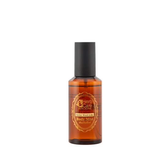 HERBCARE BODY MIST AMBER WOOD 100ML