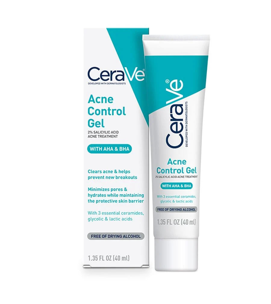 CERAVE ACNE CONTROL GEL WITH AHA & BHA 40ML
