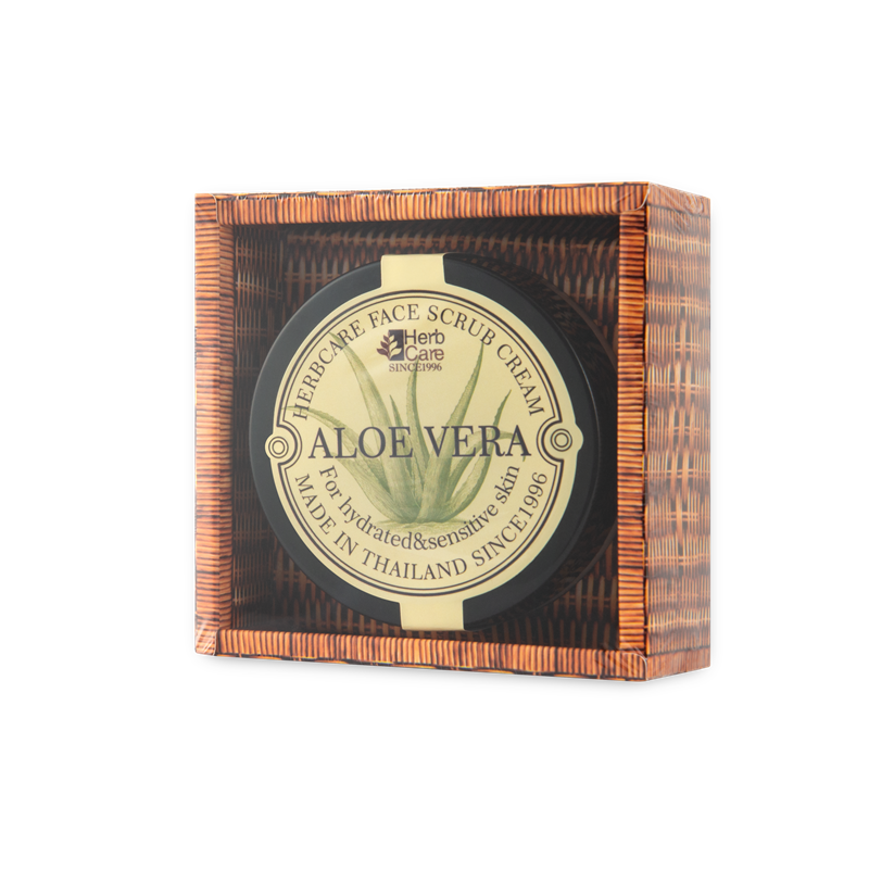 HERBCARE FACE SCRUB CREAM ALOE VERA 50G