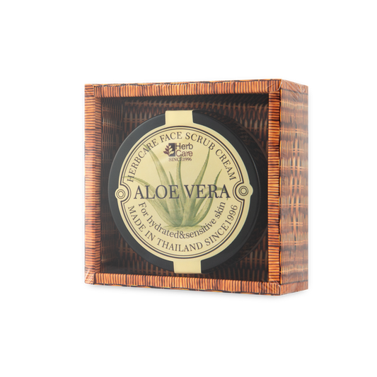 HERBCARE FACE SCRUB CREAM ALOE VERA 50G