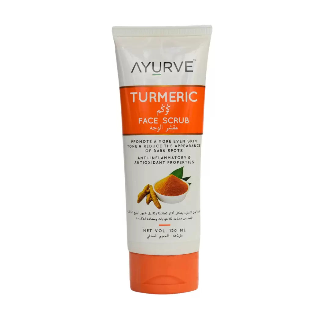 AYURVE TURMERIC FACE SCRUB 120ML