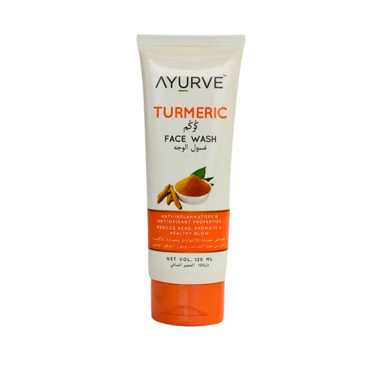 AYURVE TURMERIC FACE WASH 120ML