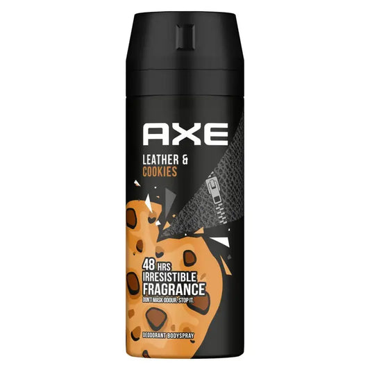 AXE LEATHER & COOKIES DEODORANT BODY SPRAY 150ML