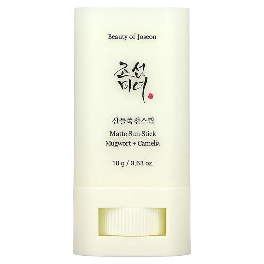 BEAUTY OF JOSEON MATTE SUN STICK MUGWORT + CAMELIA