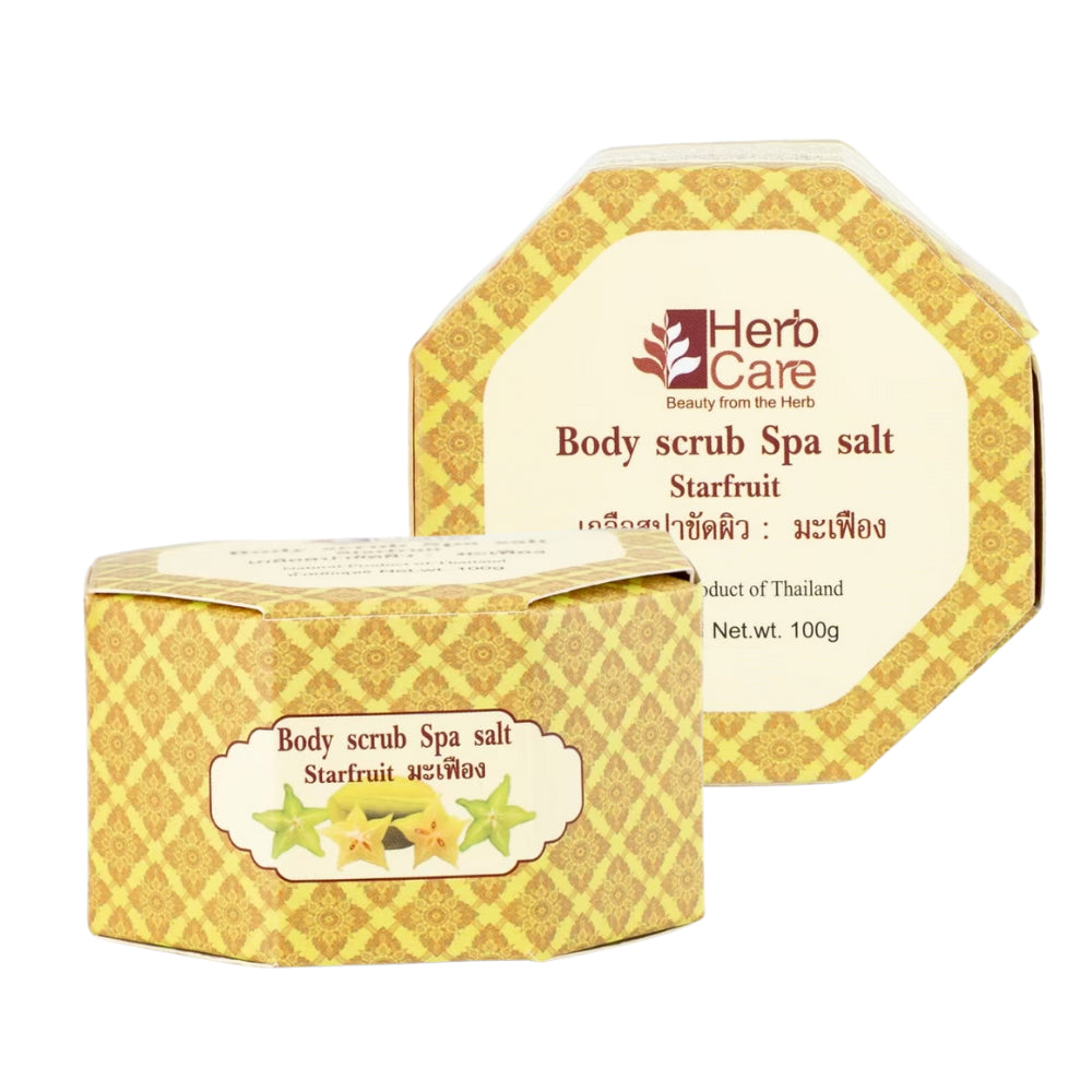HERBCARE BODY SCRUB SPA SALT STAR FRUIT 250G